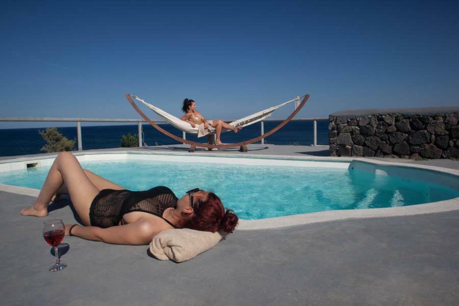 Abelomilos Exclusive Villa Imerovígli Extérieur photo